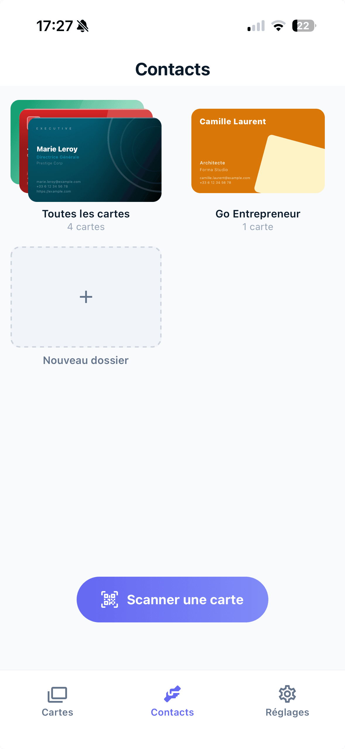 Organize your contacts